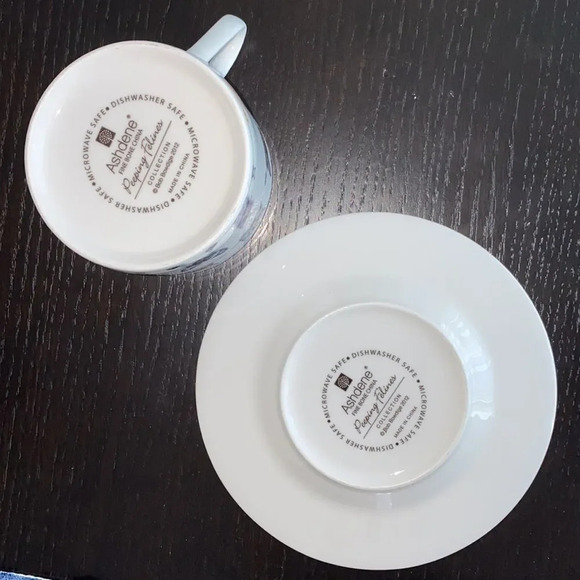 Cat lovers👆Ashdene Peeping Felines cup & saucer - Picture 6 of 9